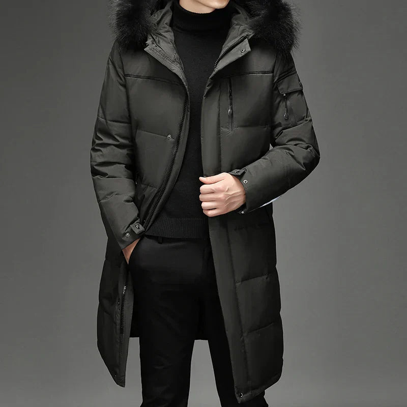 Lenardo | Men’s Duck Down Quilted Coat