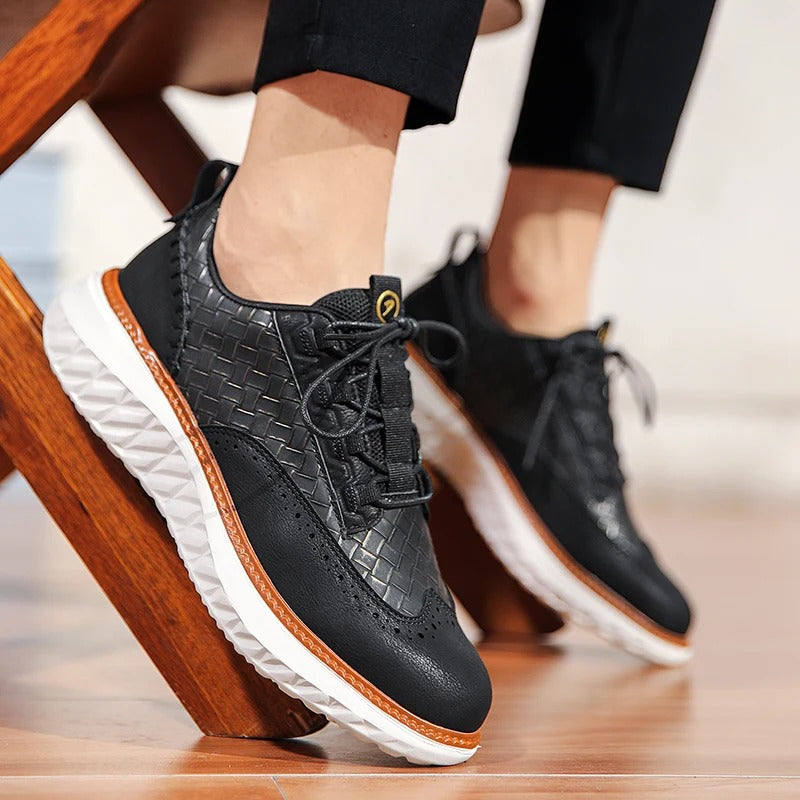 Tommy | Men’s Orthopedic Leather Comfort Shoes
