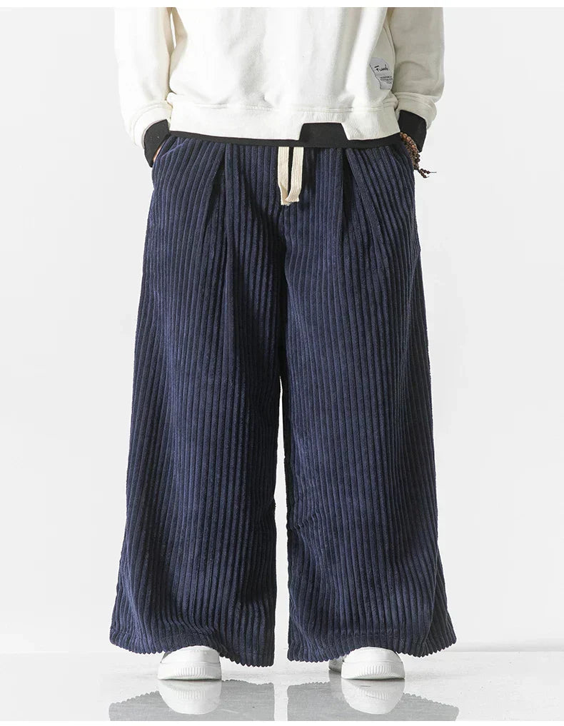 Dorian | Men’s Wide Leg Corduroy Pants