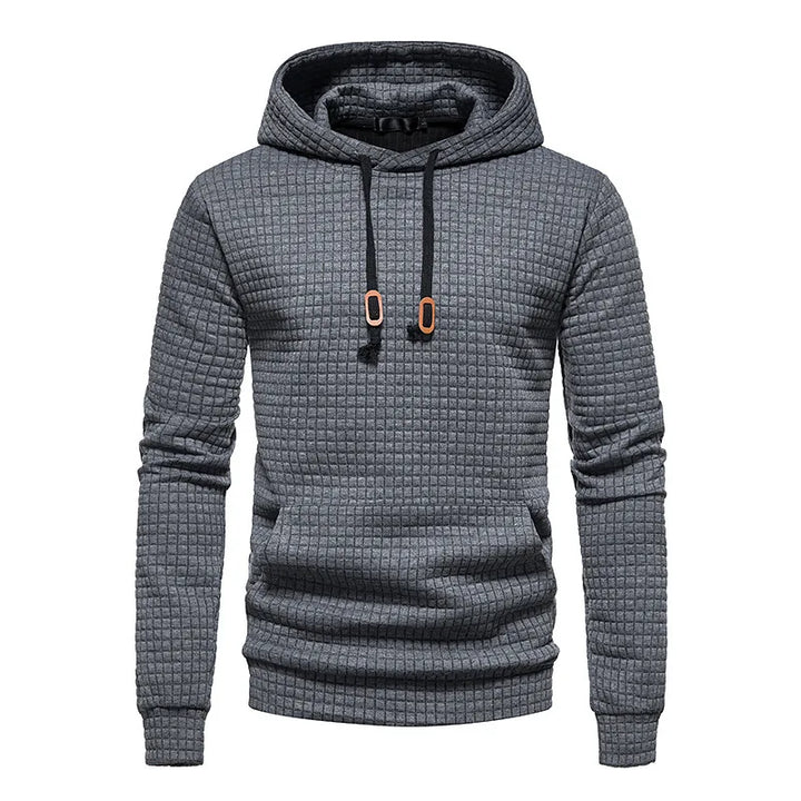 Carlos | Men’s Waffle Knit Hooded Sweatshirt