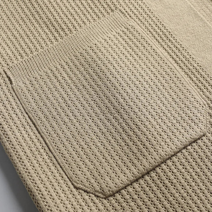 Arche | Men’s Ribbed Collared Cardigan
