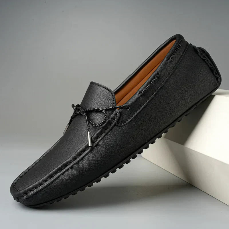 Marcelli | Men’s Genuine Leather Comfort Loafers