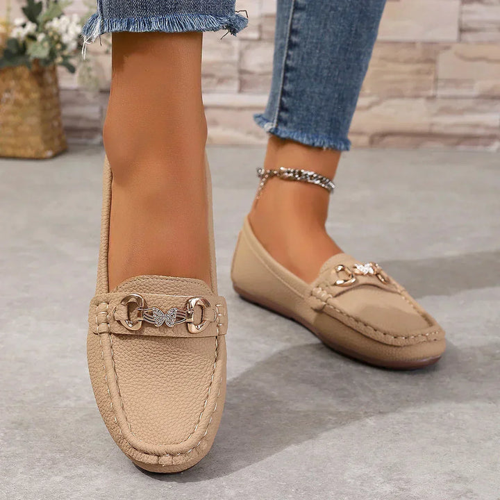 Vincent | Men’s Textured Leather Horsebit Loafers