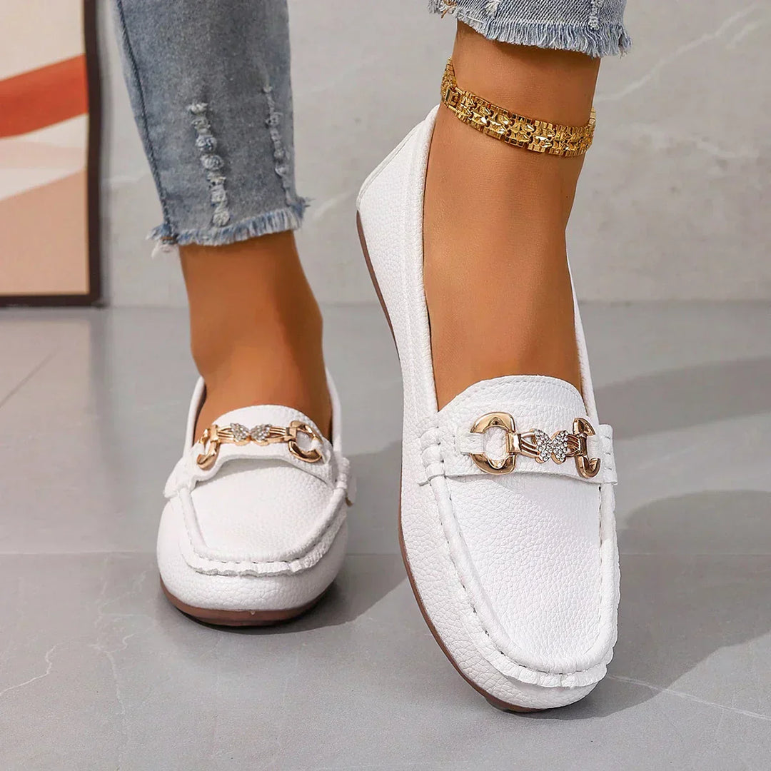 Vincent | Men’s Textured Leather Horsebit Loafers