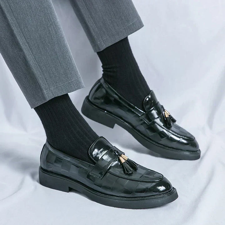 Valerno | Men’s Genuine Leather Tassel Loafers