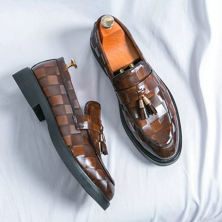 Valerno | Men’s Genuine Leather Tassel Loafers