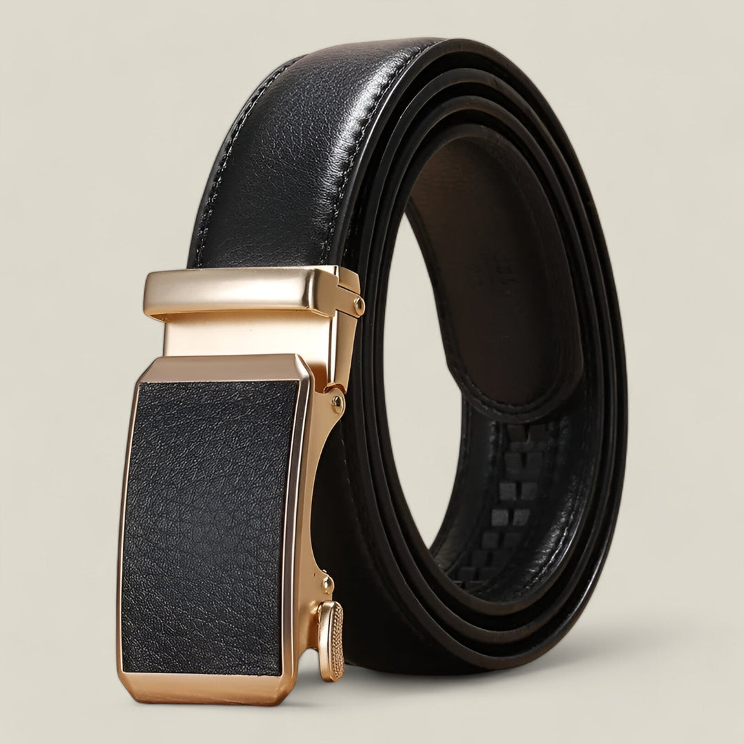 Logan | Unisex Automatic Leather Belt