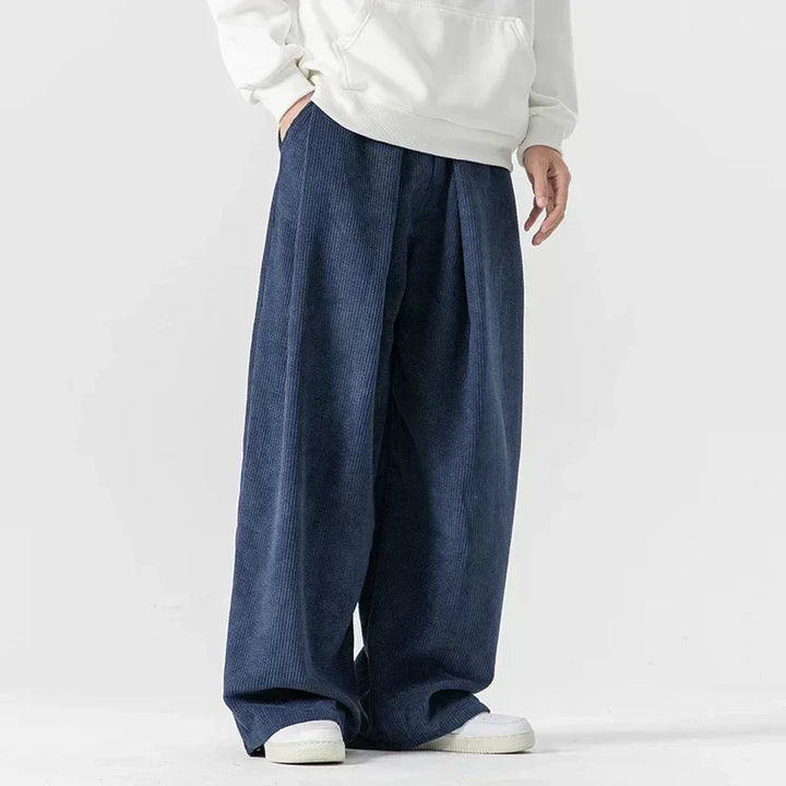 Marion | Men’s Wide Leg Corduroy Pants