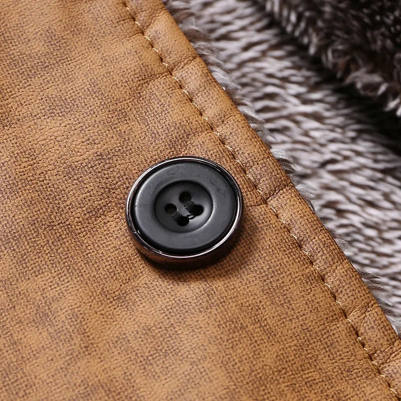 Trenton | Men’s Suede Overcoat