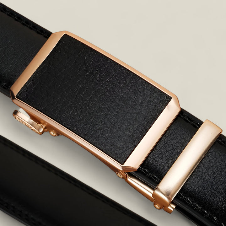 Logan | Unisex Automatic Leather Belt