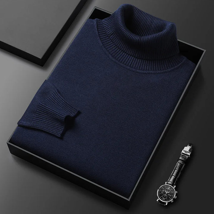 Monta | Men’s Luxury Cashmere Turtleneck Sweater