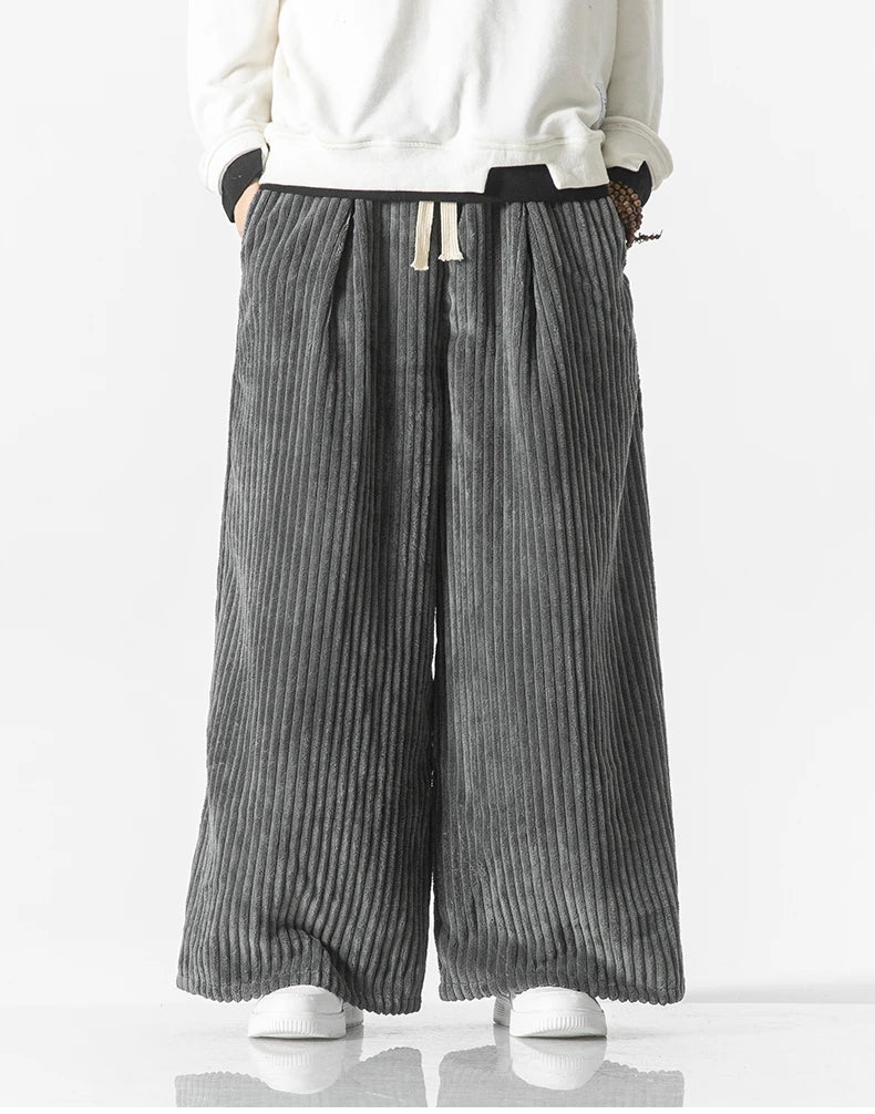 Dorian | Men’s Wide Leg Corduroy Pants