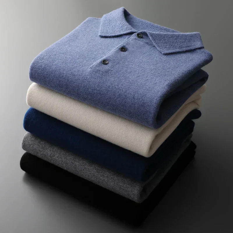 Marcel | Men’s Merino Wool Polo