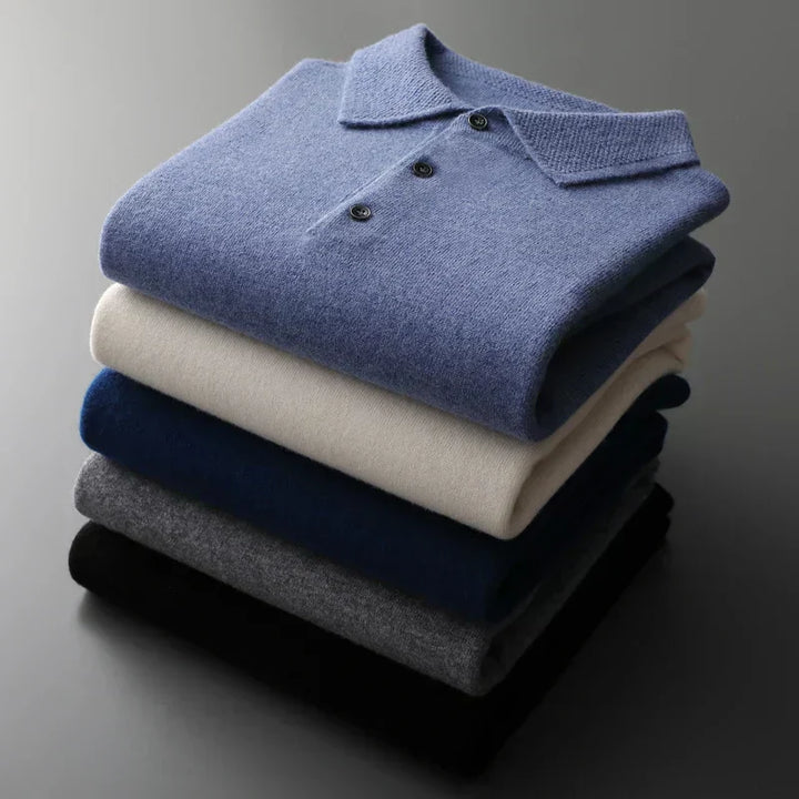 Marcel | Men’s Merino Wool Polo