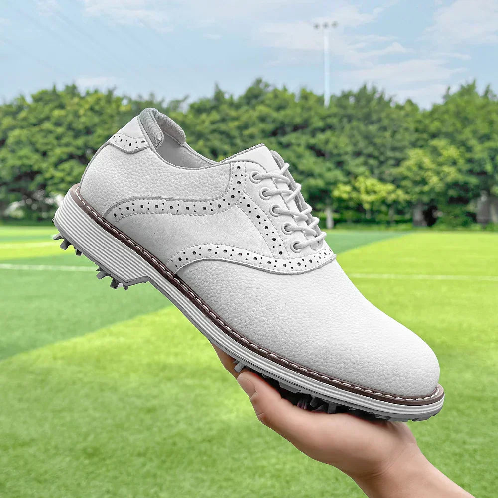 Brideo | Men’s Waterproof Leather Golf Shoes