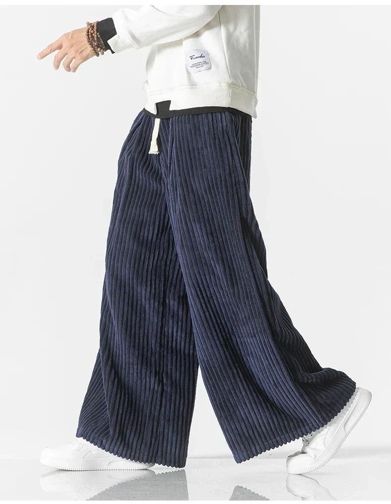 Dorian | Men’s Wide Leg Corduroy Pants