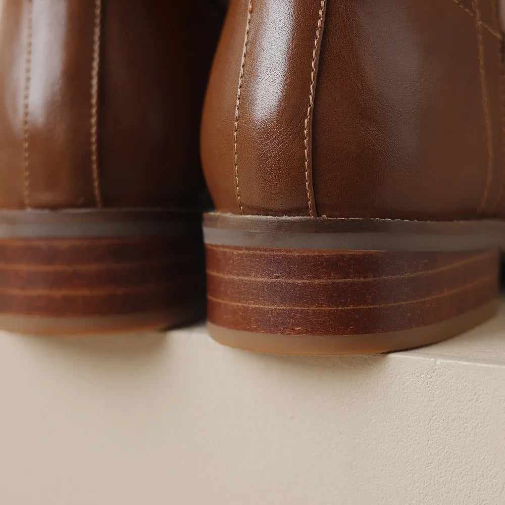 Stefani | Women’s Knee High Leather Boots