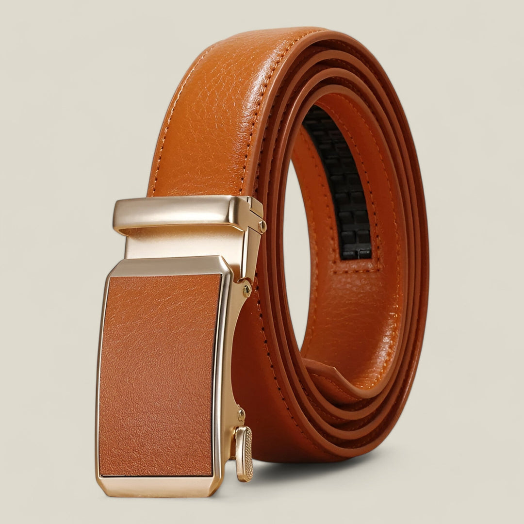 Logan | Unisex Automatic Leather Belt
