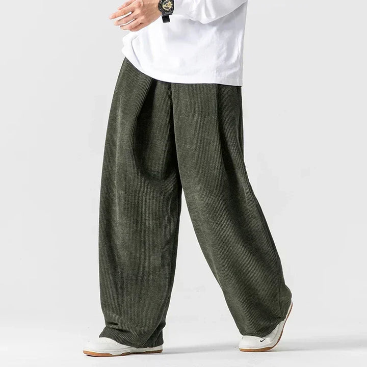 Marion | Men’s Wide Leg Corduroy Pants