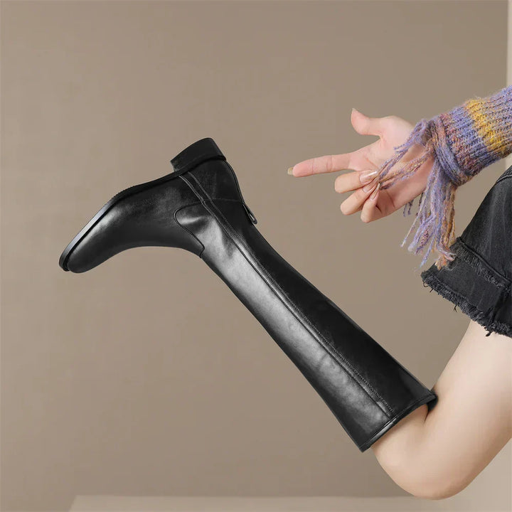 Stefani | Women’s Knee High Leather Boots