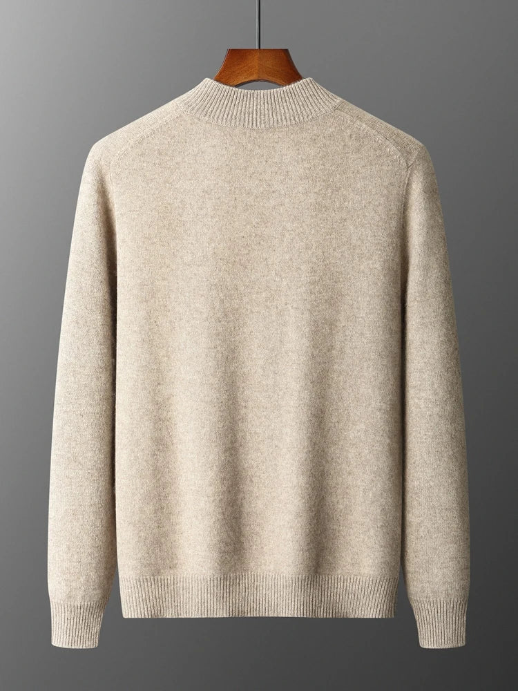 Lucento | Men’s Premium Merino Wool Cardigan