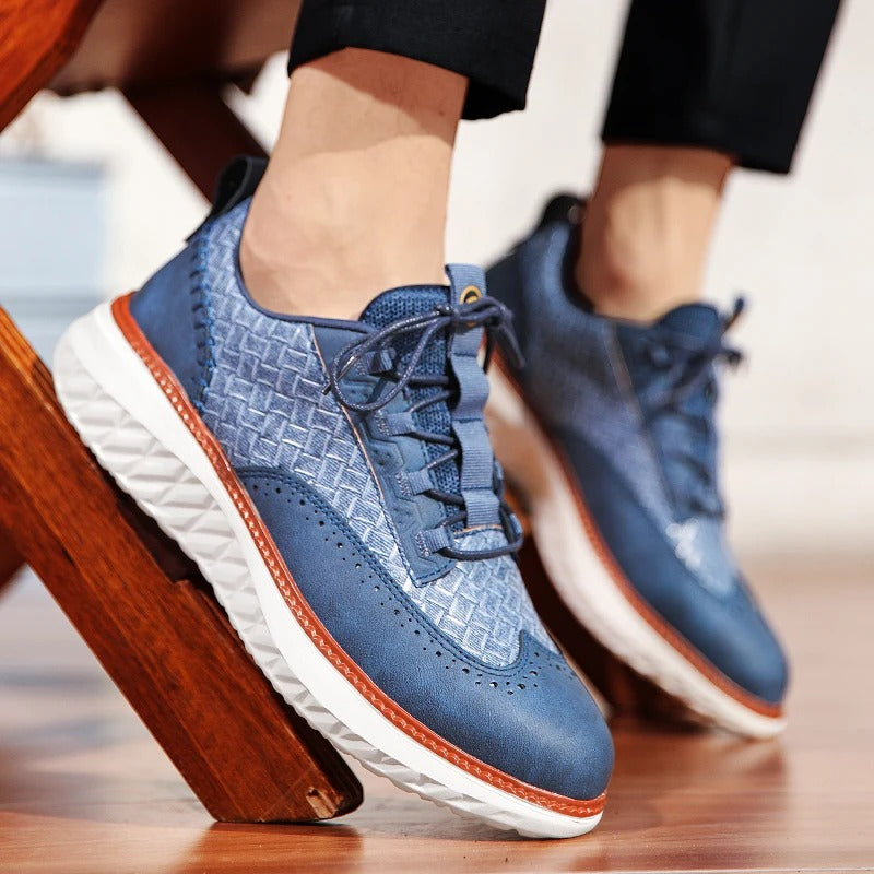 Tommy | Men’s Orthopedic Leather Comfort Shoes
