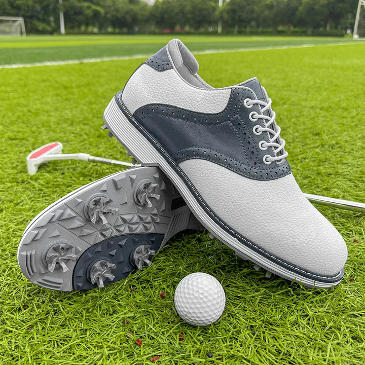 Brideo | Men’s Waterproof Leather Golf Shoes