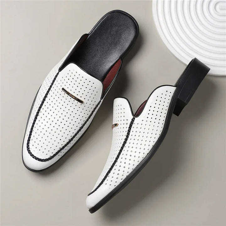 Conner | Men’s Leather Mule Loafers