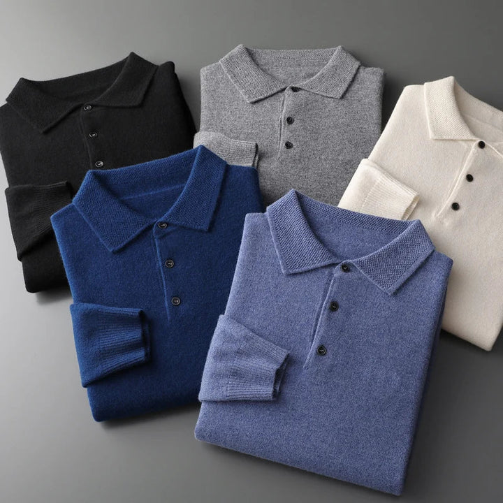 Marcel | Men’s Merino Wool Polo