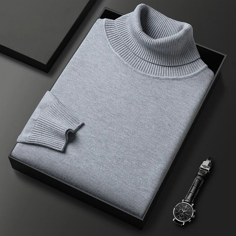 Monta | Men’s Luxury Cashmere Turtleneck Sweater