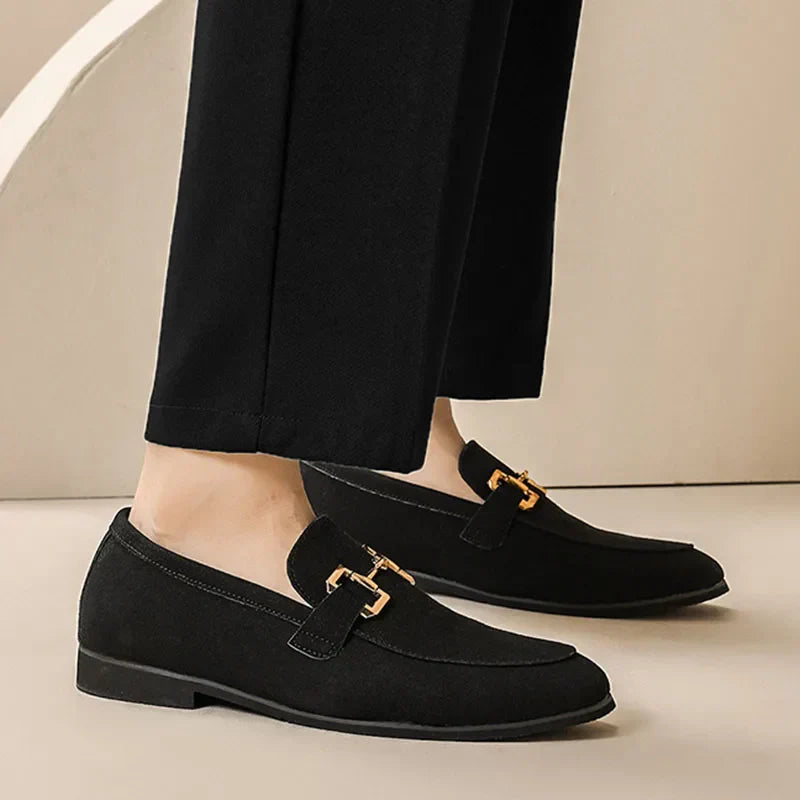 Perry | Men’s Suede Leather Loafers