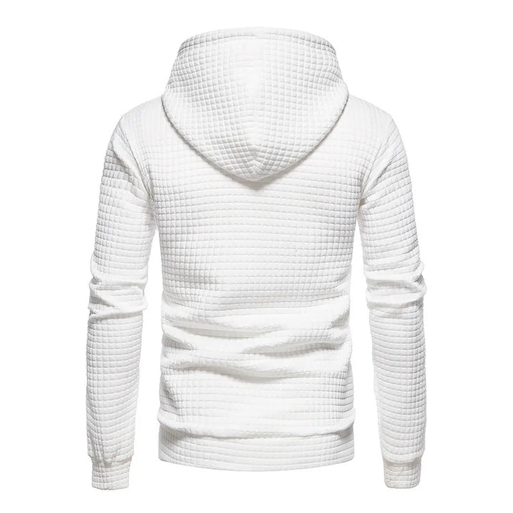 Carlos | Men’s Waffle Knit Hooded Sweatshirt