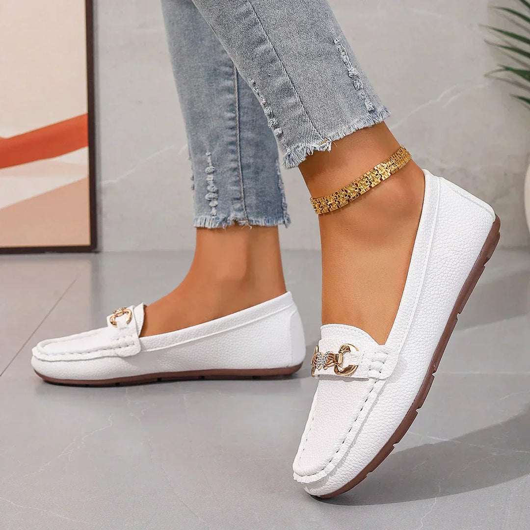 Vincent | Men’s Textured Leather Horsebit Loafers