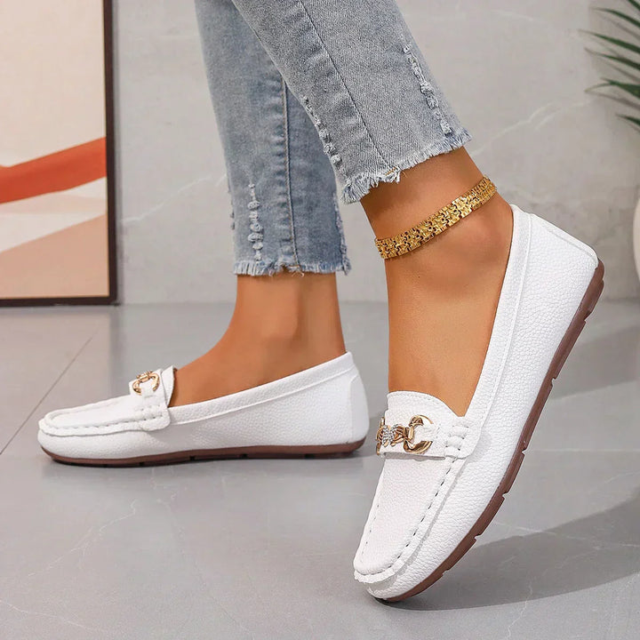 Vincent | Men’s Textured Leather Horsebit Loafers
