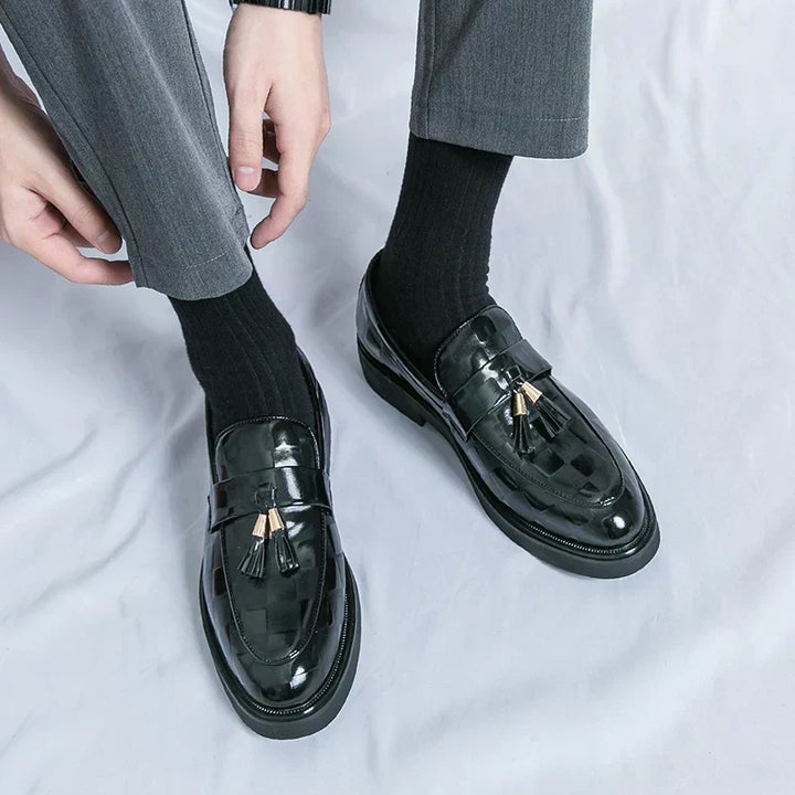 Valerno | Men’s Genuine Leather Tassel Loafers