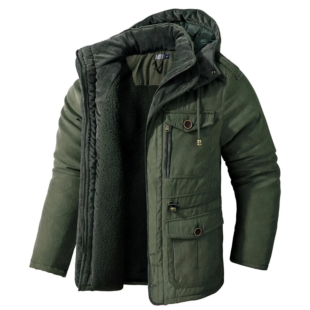 Douglas | Men’s Hooded Lamb Fleece Jacket