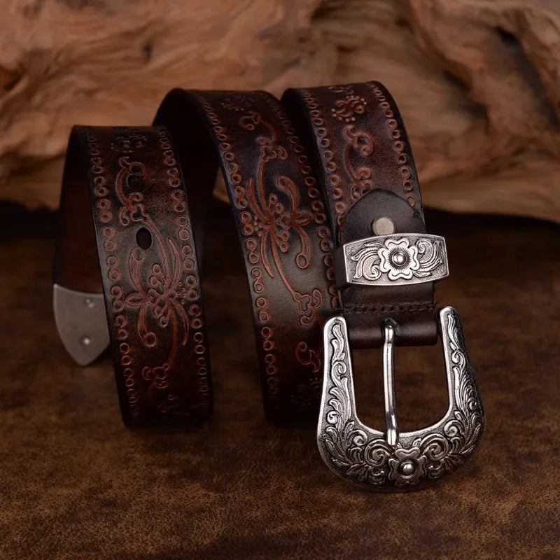 Weston | Men’s Western Cowhide Leather Belt