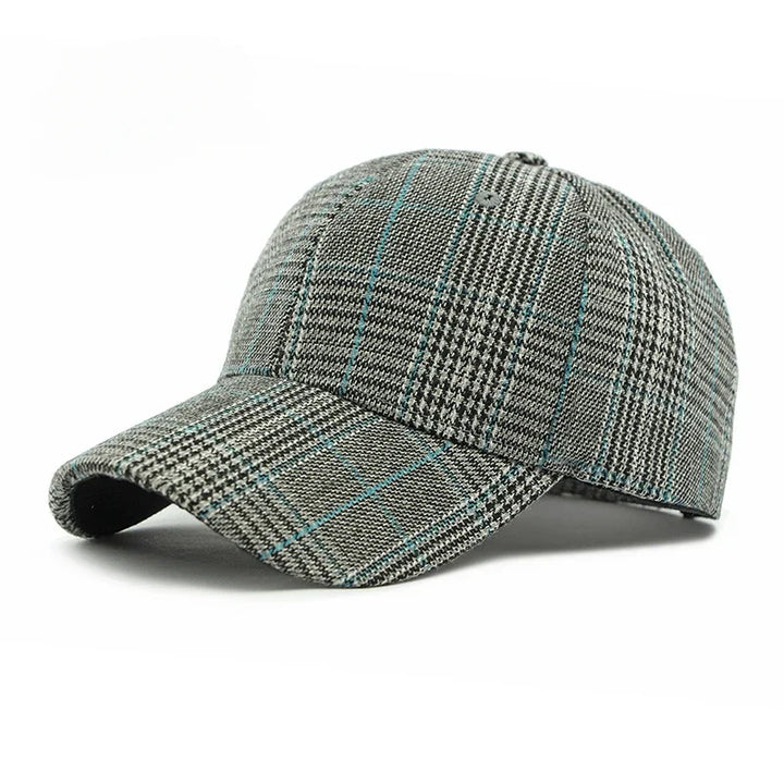 Frank | Plaid Baseball Cap