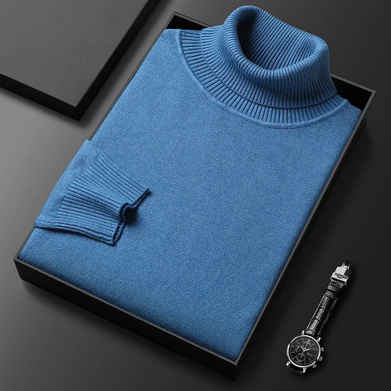 Monta | Men’s Luxury Cashmere Turtleneck Sweater