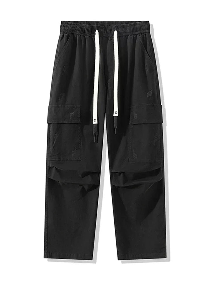 Joey | Men’s Wide-Leg Cotton Cargo Pants