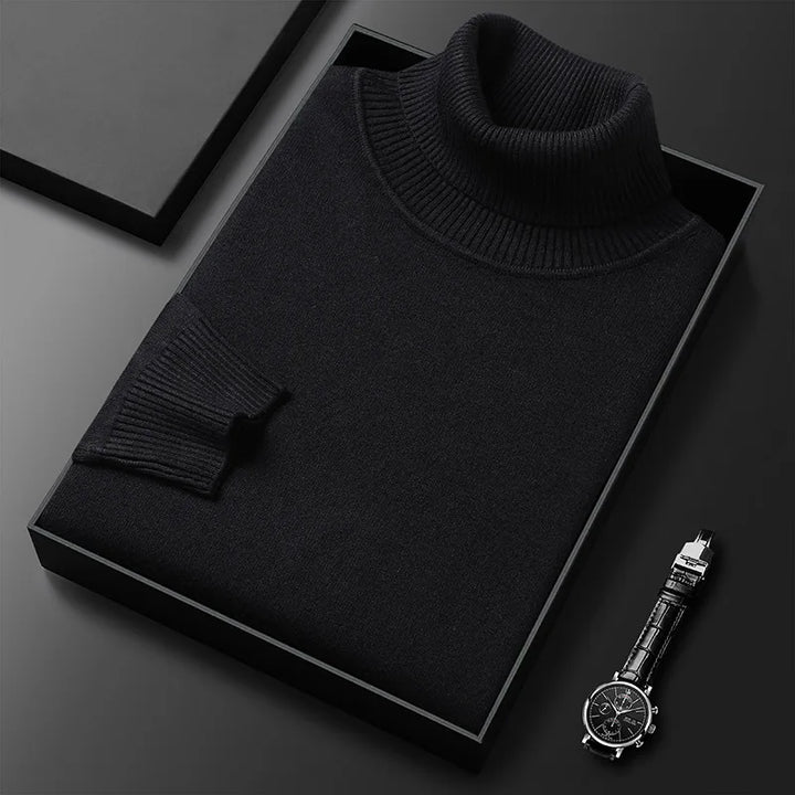 Monta | Men’s Luxury Cashmere Turtleneck Sweater