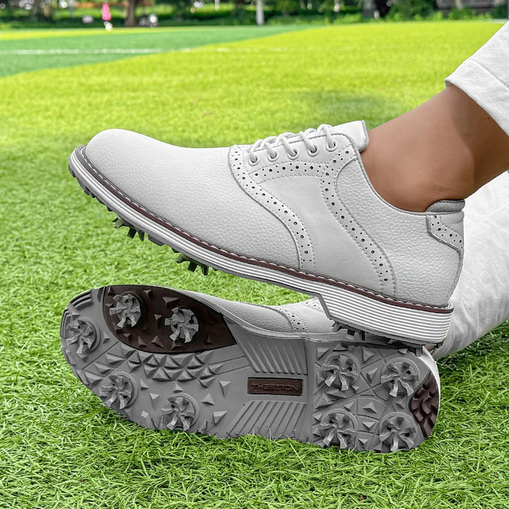 Brideo | Men’s Waterproof Leather Golf Shoes