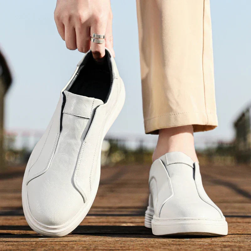 Blake | Men’s Italian Leather Slip On Loafers