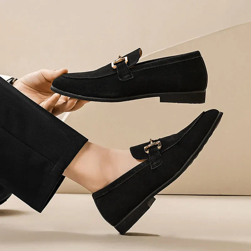 Perry | Men’s Suede Leather Loafers