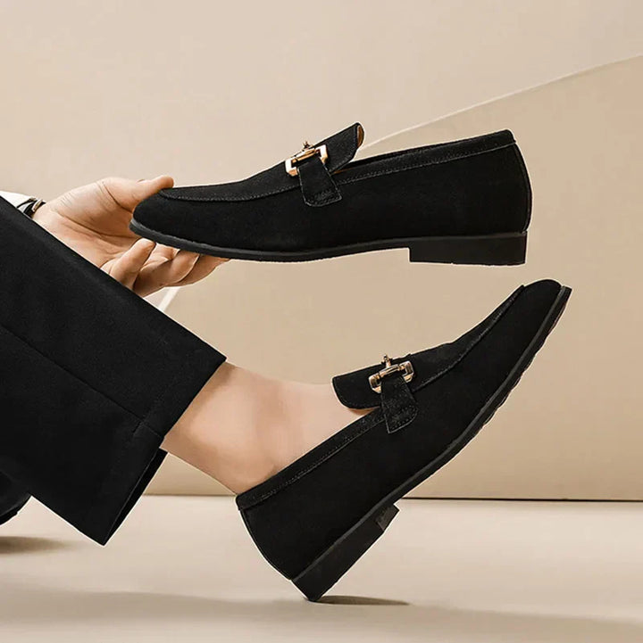 Perry | Men’s Suede Leather Loafers