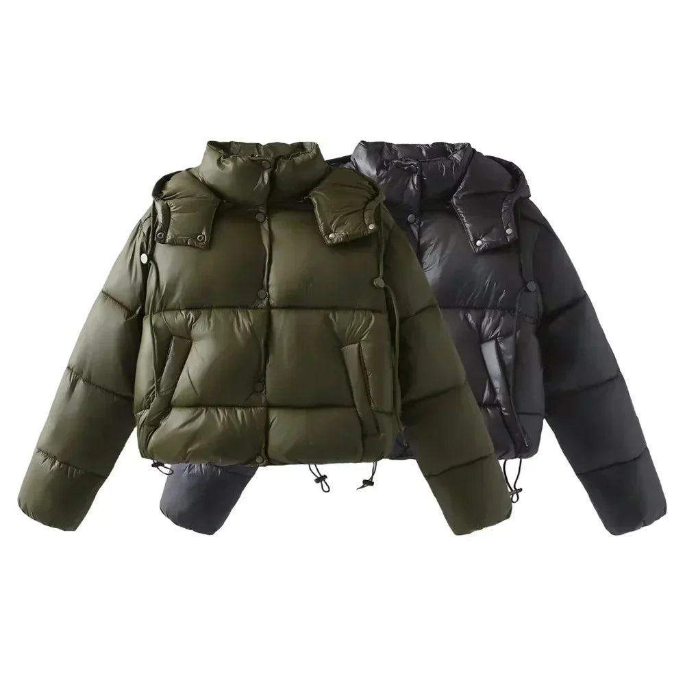 Yassi | Women’s Hooded Winter Puffer Jacket