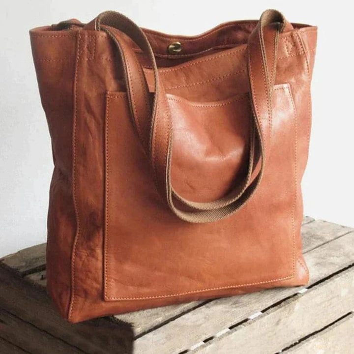 Selvianne | Women’s Versatile Leather Tote Bag