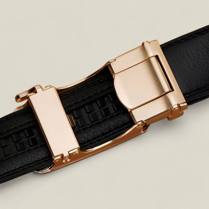 Logan | Unisex Automatic Leather Belt
