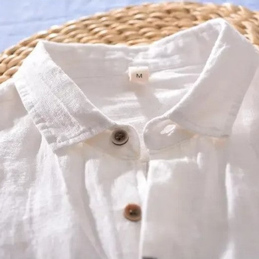 Andy | Men’s Linen Short Sleeve Shirt