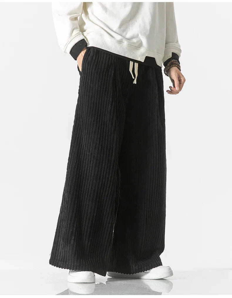 Dorian | Men’s Wide Leg Corduroy Pants